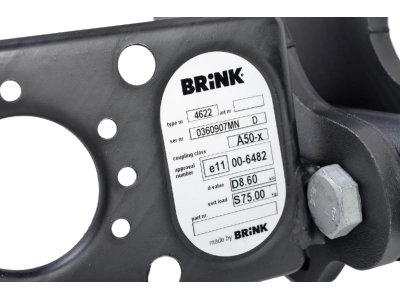 Hak z kulą odkręcaną BRINK 462200