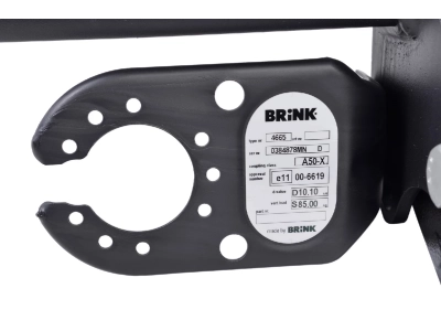 Hak z kulą wypinaną poziomo BRINK 466500
