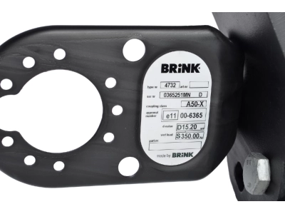 Hak z kulą odkręcaną BRINK 473200