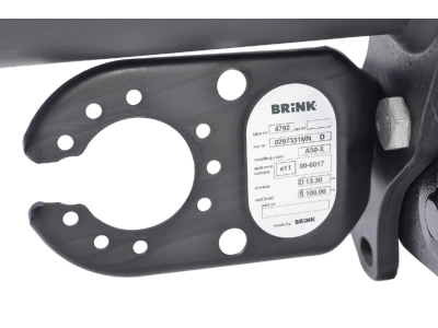 Hak z kulą wypinaną poziomo BMAR BRINK 479200