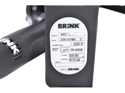Hak z kulą odkręcaną BRINK 485300