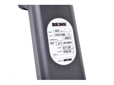 Hak z kulą wypinaną poziomo BMA BRINK 492900
