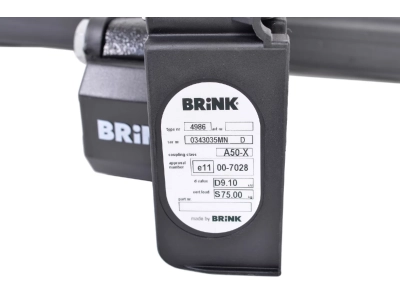 Hak z kulą wypinaną poziomo BMA BRINK 498600