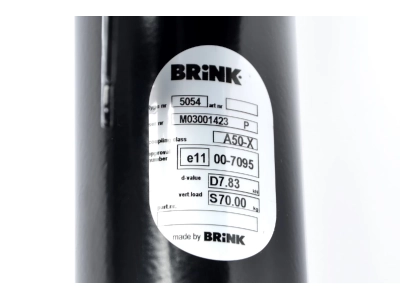 Hak z kulą odkręcaną BRINK 505400