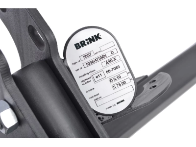 Hak z kulą odkręcaną BRINK 505700