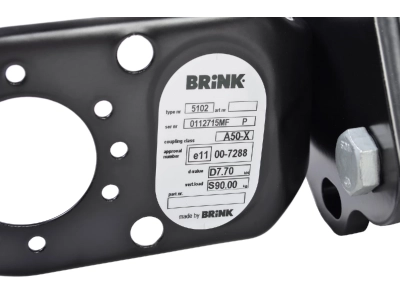 Hak z kulą odkręcaną BRINK 510200