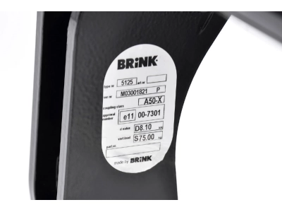 Hak z kulą odkręcaną BRINK 512500