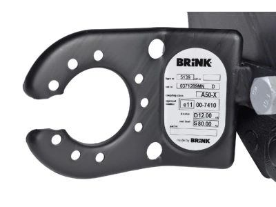 Hak z kulą wypinaną poziomo BMA BRINK 513900