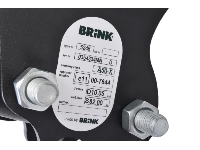 Hak z kulą odkręcaną BRINK 524600