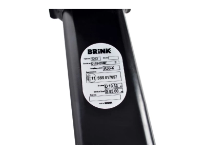 Hak z kulą odkręcaną BRINK 526300