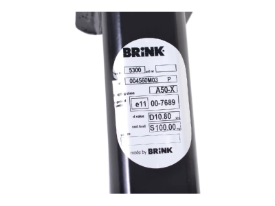 Hak z kulą wypinaną poziomo BMA BRINK 530000