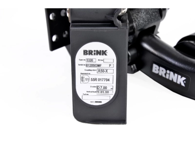 Hak z kulą wypinaną poziomo BMA BRINK 532000