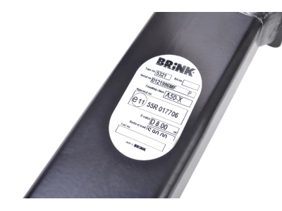 Hak z kulą odkręcaną BRINK 532100