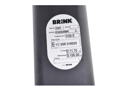 Hak z kulą odkręcaną BRINK 536100