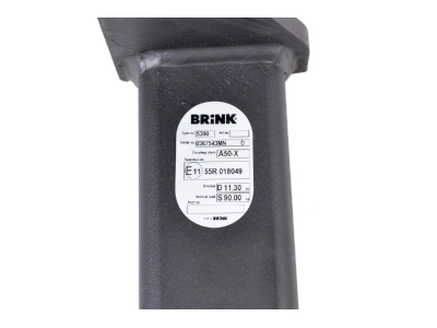 Hak z kulą odkręcaną BRINK 539000