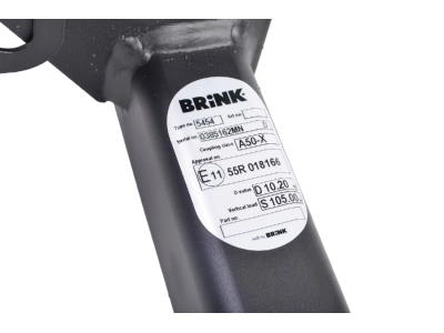Hak z kulą odkręcaną BRINK 545400