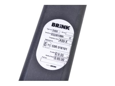 Hak z kulą odkręcaną BRINK 546800
