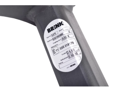 Hak z kulą wypinaną poziomo BMA BRINK 547500