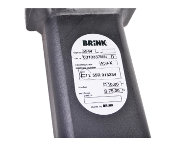 Hak z kulą odkręcaną BRINK 554400