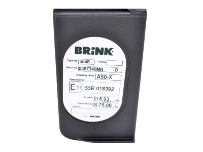 Hak z kulą wypinaną poziomo BMA BRINK 554800
