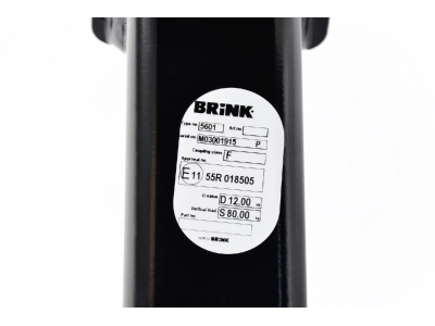 Hak z kulą odkręcaną BRINK 560100
