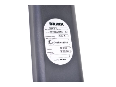 Hak z kulą odkręcaną BRINK 566300