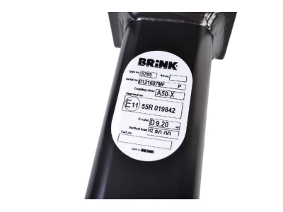 Hak z kulą odkręcaną BRINK 576500