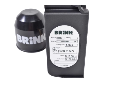 Hak z kulą wypinaną pionowo BMU BRINK 588500