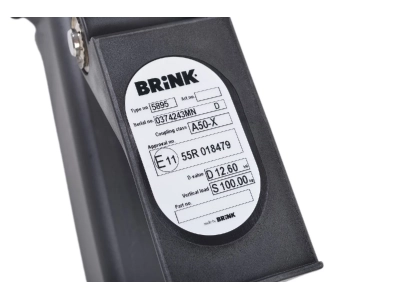 Hak z kulą wypinaną pionowo BMU BRINK 589500