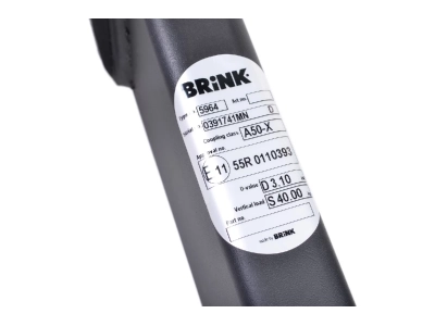 Hak z kulą odkręcaną BRINK 596400