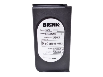 Hak z kulą wypinaną poziomo BMAR BRINK 597000