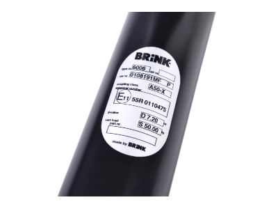 Hak z kulą odkręcaną BRINK 600600