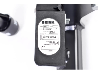 Hak z kulą wypinaną poziomo BMA BRINK 608200