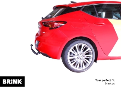 Hak z kulą wypinaną poziomo BMA BRINK 608200