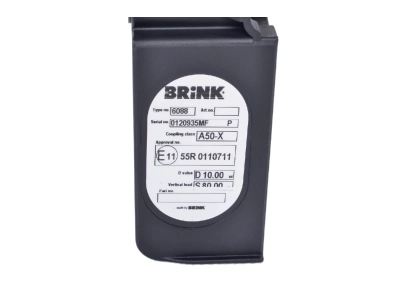 Hak z kulą wypinaną poziomo BMA BRINK 608800