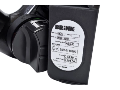 Hak z kulą wypinaną pionowo BMU BRINK 617500