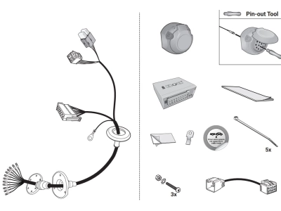 Wiązka dedykowana 21500632 HAK-SYSTEM /13-PIN/