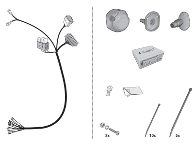 Wiązka dedykowana 21500686 HAK-SYSTEM /13-PIN/