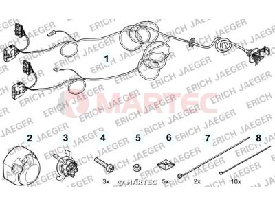Wiązka dedykowana ERICH 735117 /7-pin/