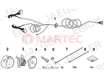 Wiązka dedykowana ERICH 735160 /7-pin/