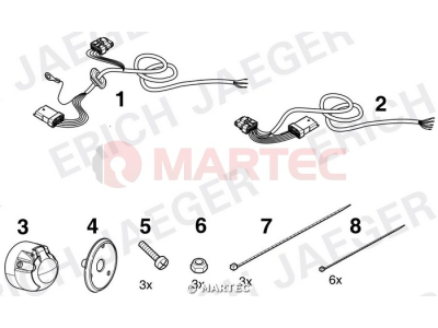 Wiązka dedykowana ERICH 735170 /7-pin/