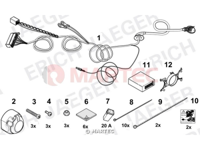 Wiązka dedykowana ERICH 736860 /7-pin/