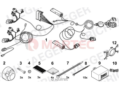 Wiązka dedykowana ERICH 736965 /7-pin/