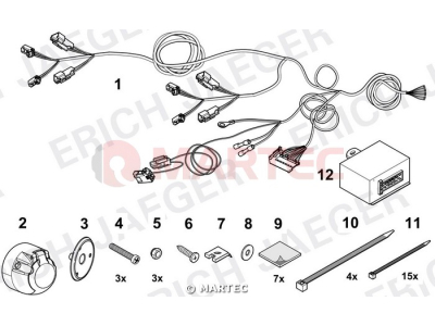Wiązka dedykowana ERICH 736994 /7-pin/