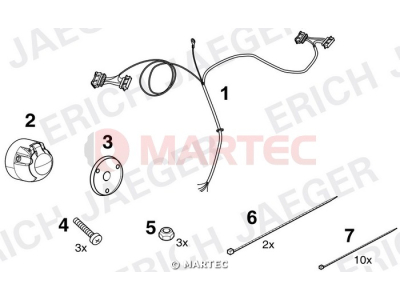 Wiązka dedykowana ERICH 745156 /13-pin/