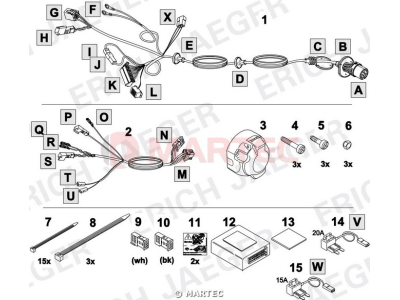 Wiązka dedykowana ERICH 748343 /13-pin/