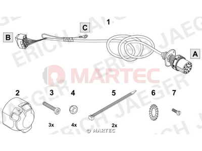 Wiązka dedykowana ERICH 748573 /13-pin/