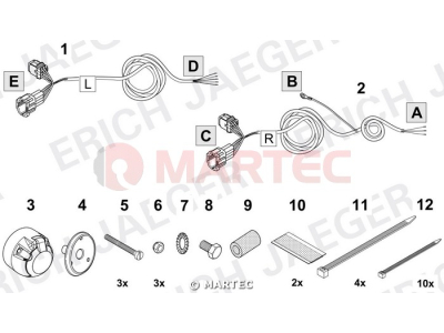 Wiązka dedykowana ERICH 748602 /13-pin/
