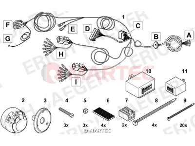 Wiązka dedykowana ERICH 748726 /13-pin/