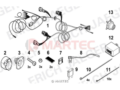 Wiązka dedykowana ERICH 748985 /13-pin/